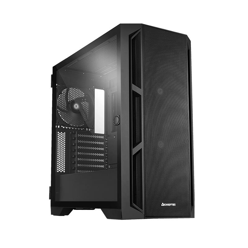 Case | CHIEFTEC | APEX AIR | MidiTower | Not included | ATX | MicroATX | MiniITX | Colour Black | GA-01B-M-OP