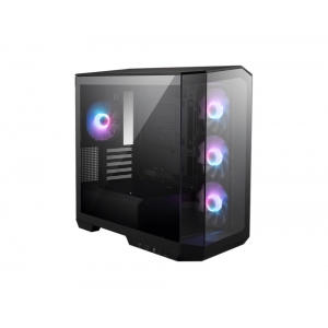 Case | MSI | MidiTower | Case product features Transparent panel | Not included | MicroATX | Colour Black | MAGPANOM100RPZ