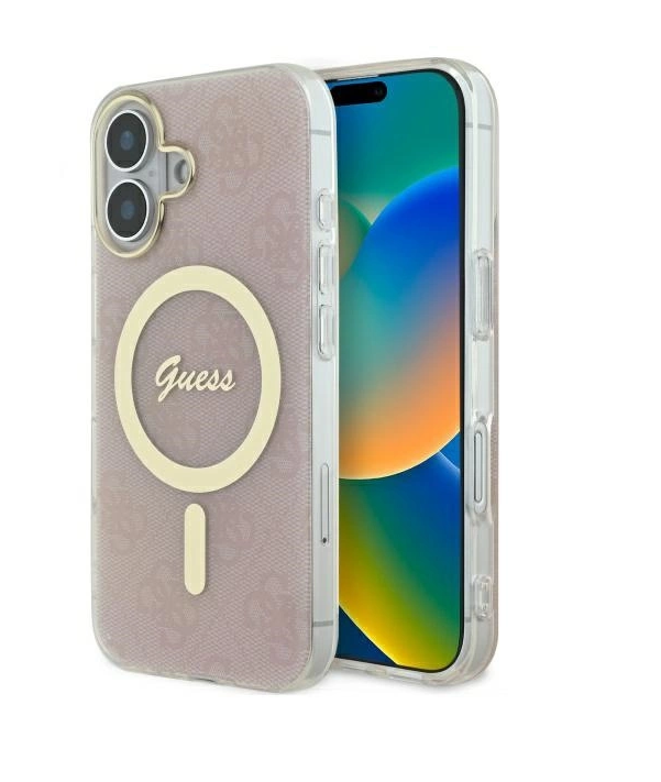 Guess IML 4G MagSafe Back Case for Apple iPhone 16 Plus