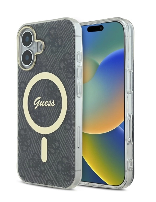 Guess IML 4G MagSafe Back Case for Apple iPhone 16 Plus