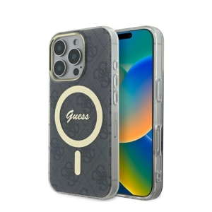 Guess IML 4G MagSafe Back Case for Apple iPhone 16 Pro Max