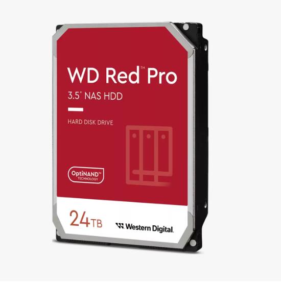 HDD | WESTERN DIGITAL | Red Pro | 24TB | SATA | 512 MB | 7200 rpm | 3,5" | WD240KFGX