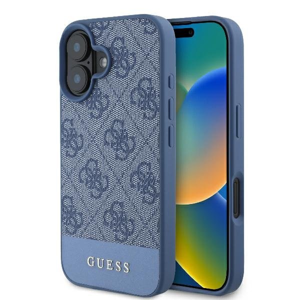 Guess 4G Bottom Stripe Back Case for Apple iPhone 16