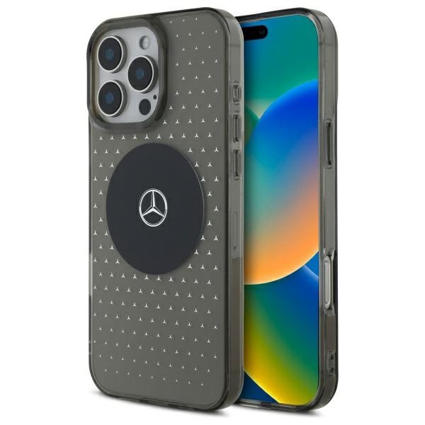 Mercedes Star Pattern MagSafe Защитный Чехол для Apple iPhone 16 Pro