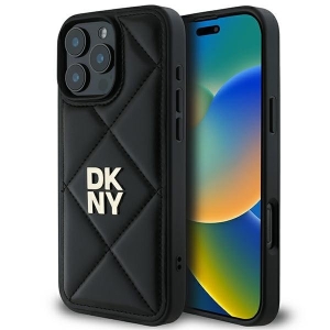 DKNY Quilted Stack Logo Защитный Чехол для Apple iPhone 16 Pro Max