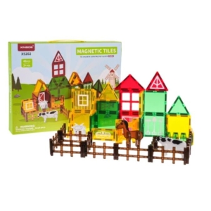 RoGer II Magnetic Blocks Farm 46 pcs.