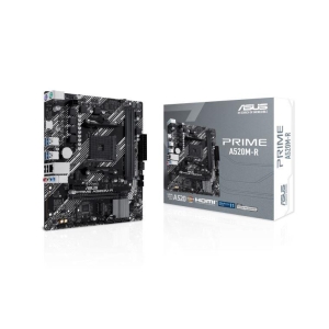 Mainboard | ASUS | AMD A520 | SAM4 | Micro-ATX | Memory DDR4 | Memory slots 2 | 1xPCI-Express 3.0 1x | 1xPCI-Express 3.0 16x | 1xM.2 | 1xHDMI | 2xUSB 2.0 | 4xUSB 3.1 | 2xPS/2 | 1xRJ45 | 3xAudio port | PRIMEA520M-R