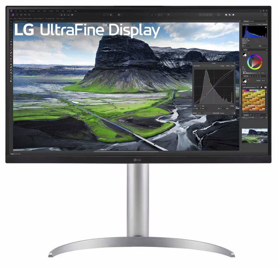 LCD Monitor | LG | 27" | Panel IPS | 3840x2160 | 16:9 | 60Hz | 5 ms | Speakers | Pivot | Height adjustable | Tilt | 27UQ850-W