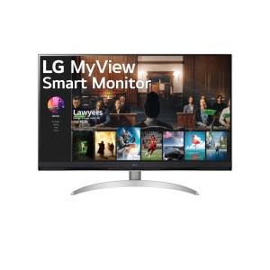 LCD Monitor | LG | MyView 32'' | 31.5" | Smart/4K | Panel VA | 3840x2160 | 16:9 | 5 ms | Speakers | Tilt | Colour White | 32SQ700S-W