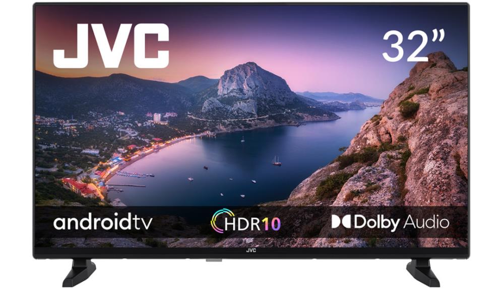 TV Set | JVC | 32" | Smart/HD | 1366x768 | Wireless LAN | Bluetooth | Android TV | LT-32VAH3300