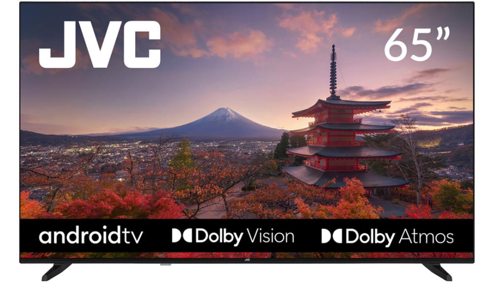 TV Set | JVC | 65" | 4K/Smart | 3840x2160 | Wireless LAN | Bluetooth | Android TV | LT-65VA3300