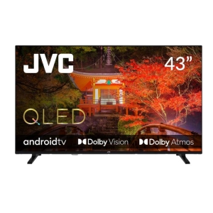 TV Set | JVC | 43" | 4K/Smart | QLED | 3840x2160 | Wireless LAN | Bluetooth | Android TV | LT-43VAQ330P
