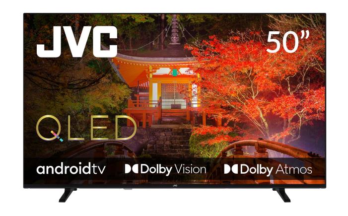 TV Set | JVC | 50" | 4K/Smart | QLED | 3840x2160 | Wireless LAN | Bluetooth | Android TV | LT-50VAQ330P
