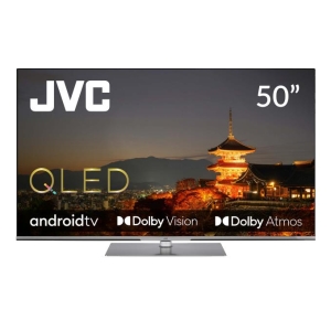 TV Set | JVC | 50" | 4K/Smart | QLED | 3840x2160 | Android TV | LT-50VAQ830P