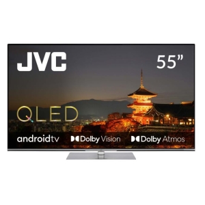 TV Set | JVC | 55" | 4K/Smart | QLED | 3840x2160 | Android TV | LT-55VAQ830P