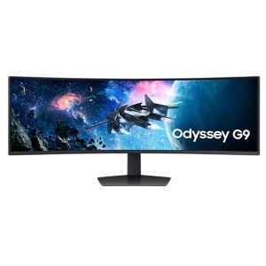LCD Monitor | SAMSUNG | Odyssey G9 | 49" | Gaming/Curved | Panel VA | 5120x1440 | 32:9 | 1 ms | Swivel | Height adjustable | Tilt | Colour Black | LS49CG950EUXEN