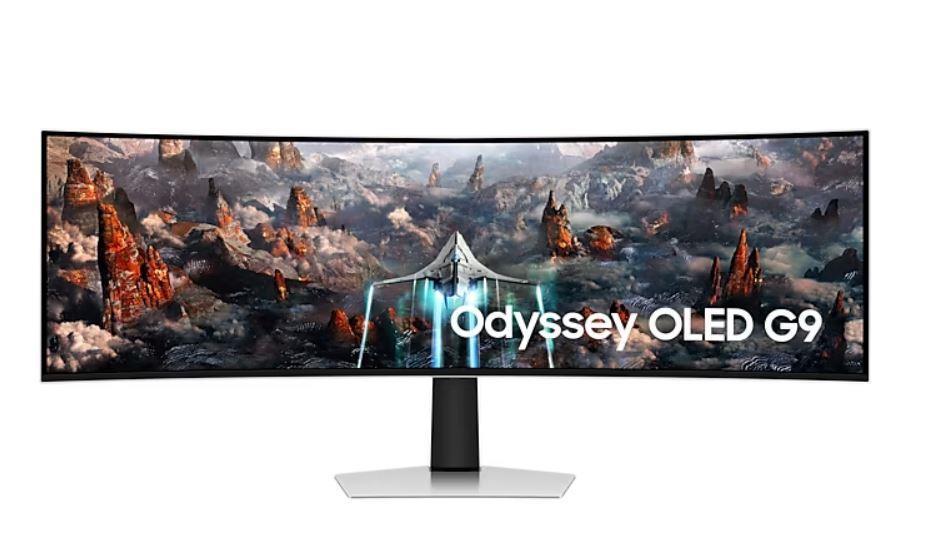 Monitor | SAMSUNG | Odyssey OLED G9 G93SC | 49" | Gaming/Curved | Panel OLED | 5120x1440 | 32:9 | 240Hz | 0.03 ms | Height adjustable | Tilt | Colour Silver | LS49CG934SUXEN