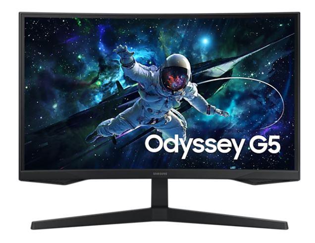 LCD Monitor | SAMSUNG | LS27CG552EUXEN | 27" | Gaming/Curved | Panel VA | 2560x1440 | 16:9 | 165 Hz | Matte | 1 ms | Height adjustable | Colour Black | LS27CG552EUXEN