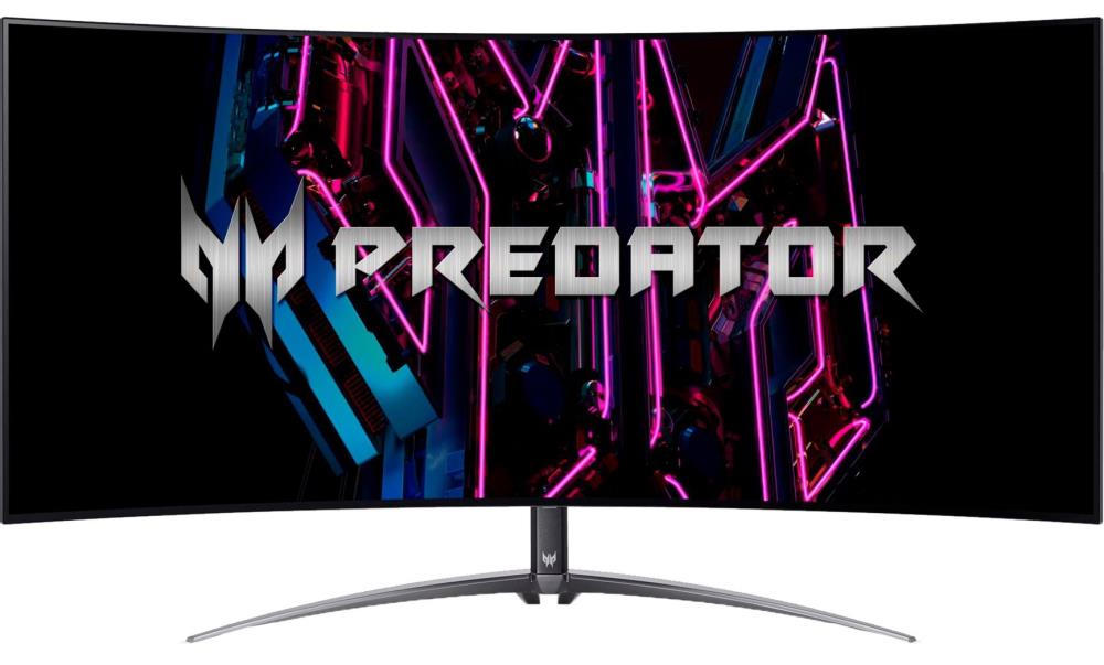 LCD Monitor | ACER | X45BMIIPHUZX | 44.5" | Gaming/Curved/21 : 9 | Panel OLED | 3440x1440 | 21:9 | 240 Hz | Matte | 0.1 ms | Speakers | Swivel | Tilt | Colour Black | UM.MXXEE.001