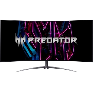 LCD Monitor | ACER | X45BMIIPHUZX | 44.5" | Gaming/Curved/21 : 9 | Panel OLED | 3440x1440 | 21:9 | 240 Hz | Matte | 0.1 ms | Speakers | Swivel | Tilt | Colour Black | UM.MXXEE.001
