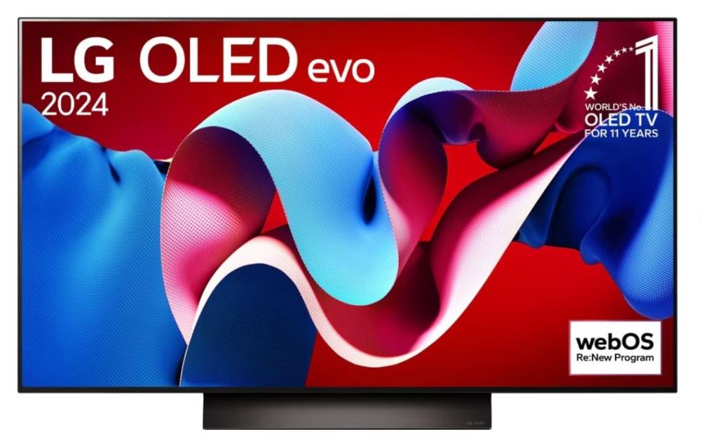 TV Set | LG | 48" | OLED/4K/Smart | 3840x2160 | Wireless LAN | Bluetooth | webOS | OLED48C41LA