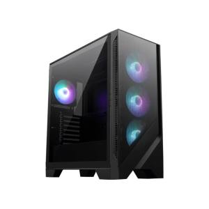 Case | MSI | MAG FORGE 321R AIRFLOW | MidiTower | Case product features Transparent panel | ATX | MicroATX | MiniITX | Colour Black | MAGFORGE321RAIRFLOW