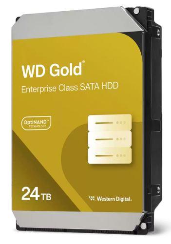 HDD | WESTERN DIGITAL | Gold | 24TB | SATA | 512 MB | 7200 rpm | 3,5" | WD241KRYZ