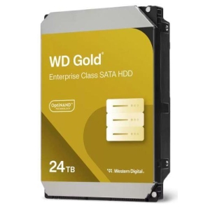 HDD | WESTERN DIGITAL | Gold | 24TB | SATA | 512 MB | 7200 rpm | 3,5" | WD241KRYZ