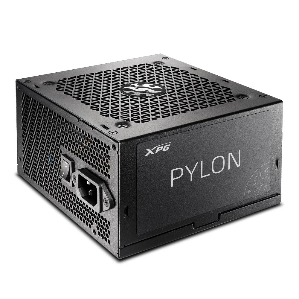 Power Supply | ADATA | PYLON Power Supply Unit | 550 Watts | Efficiency 80 PLUS BRONZE | PYLON550B-BKCEU