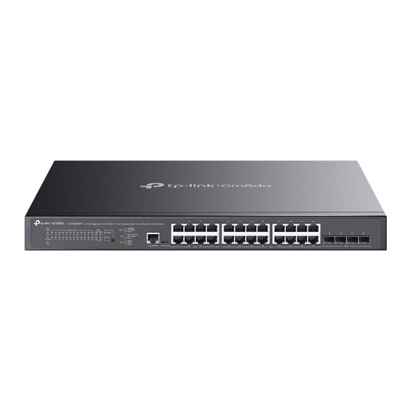 Switch | TP-LINK | Omada | SG3428XMPP | Rack | 24x10Base-T / 100Base-TX / 1000Base-T | 4xSFP+ | 1xConsole | 1 | PoE+ ports 16 | 500 Watts | SG3428XMPP