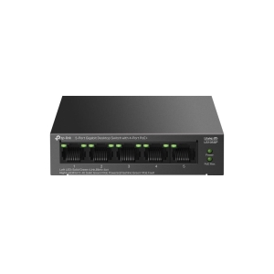 Switch | TP-LINK | LS105GP | Desktop/pedestal | 5x10Base-T / 100Base-TX / 1000Base-T | PoE+ ports 4 | LS105GP