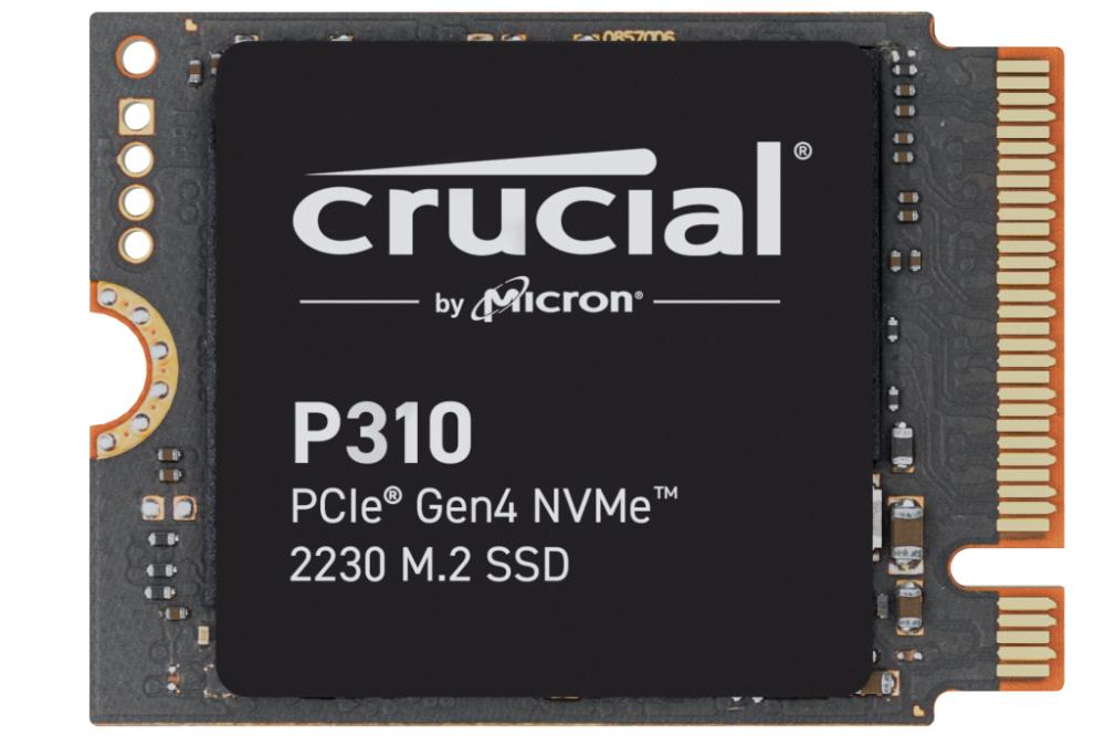 SSD | CRUCIAL | P310 | 1TB | M.2 | PCIe Gen4 | NVMe | 3D NAND | Write speed 6000 MBytes/sec | Read speed 7100 MBytes/sec | TBW 220 TB | CT1000P310SSD2