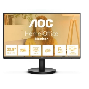 LCD Monitor | AOC | 24" | Panel VA | 1920x1080 | 16:9 | 100 Hz | Matte | 1 ms | Speakers | Tilt | Colour Black | 24B3HMA2