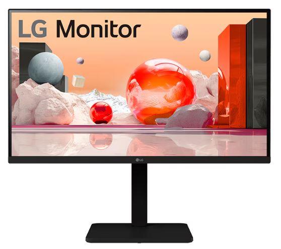 LCD Monitor | LG | 27" | Panel IPS | 1920x1080 | 16:9 | 100Hz | Matte | Speakers | Swivel | Pivot | Height adjustable | Tilt | Colour Black | 27BA550-B