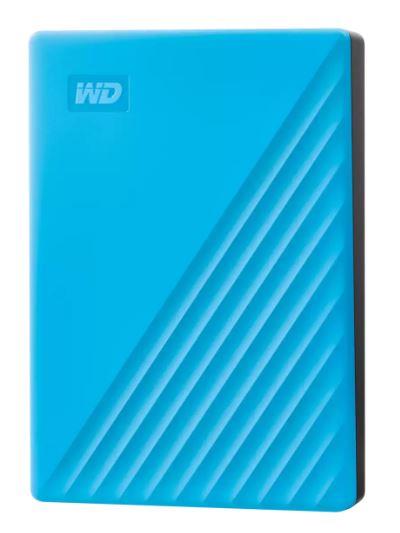 External HDD | WESTERN DIGITAL | My Passport | 6TB | USB 2.0 | USB 3.2 | Sky Blue | WDBR9S0060BBL-WESN