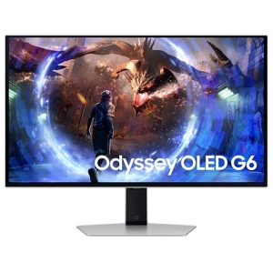 Monitor | SAMSUNG | 27" | Gaming | Panel OLED | 2560x1440 | 16:9 | 0.03 ms | Swivel | Pivot | Height adjustable | Tilt | Colour Silver | LS27DG602SUXEN