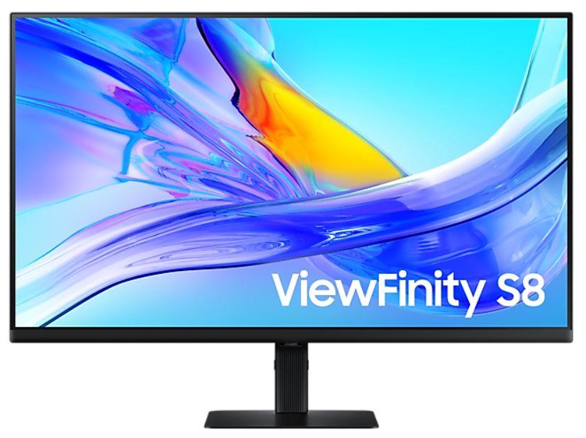 LCD Monitor | SAMSUNG | 32" | 4K | Panel VA | 3840x2160 | 16:9 | 60Hz | 5 ms | Swivel | Pivot | Height adjustable | Tilt | Colour Black | LS32D800UAUXEN