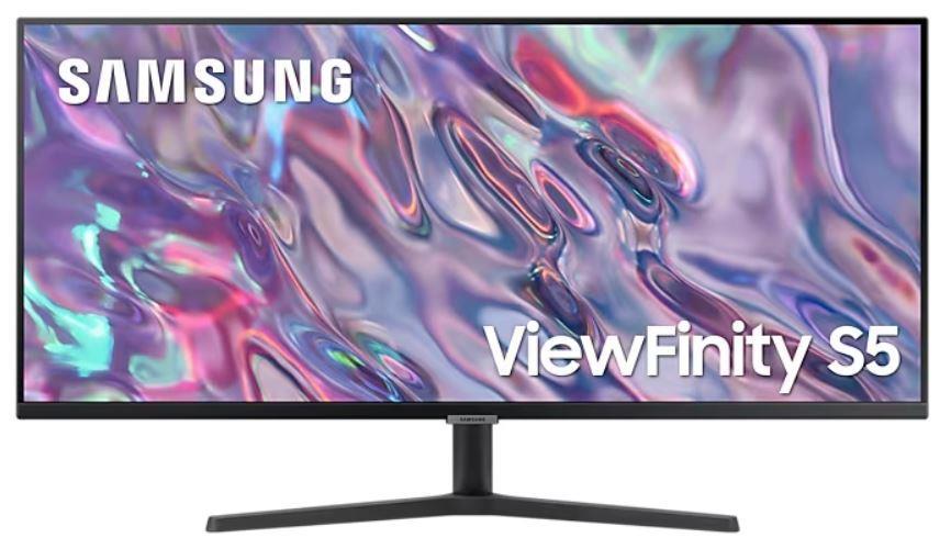 LCD Monitor | SAMSUNG | ViewFinity S5 S50GC | 34" | Business/21 : 9 | Panel VA | 3440x1440 | 21:9 | 100Hz | 5 ms | Tilt | Colour Black | LS34C500GAUXEN