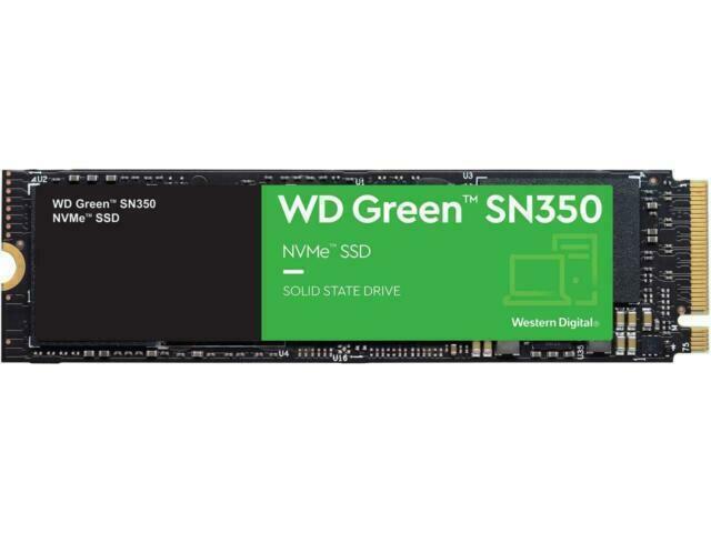 SSD | WESTERN DIGITAL | Green SN350 | 2TB | M.2 | PCIE | NVMe | QLC | Write speed 3000 MBytes/sec | Read speed 3200 MBytes/sec | WDS200T3G0C