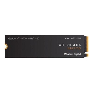 SSD | WESTERN DIGITAL | Black SN770 | 500GB | M.2 | PCIe Gen4 | NVMe | Write speed 4000 MBytes/sec | Read speed 5000 MBytes/sec | WDS500G3X0E