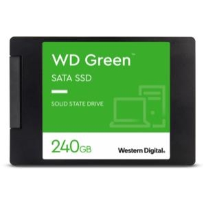 SSD | WESTERN DIGITAL | Green | 240GB | SATA 3.0 | SLC | Read speed 545 MBytes/sec | 2,5" | MTBF 1000000 hours | WDS240G3G0A