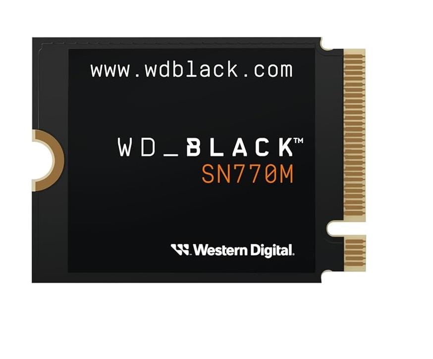 SSD | WESTERN DIGITAL | Black SN770M | 2TB | M.2 | PCIe Gen4 | NVMe | Write speed 4850 MBytes/sec | Read speed 5150 MBytes/sec | 2.38mm | TBW 1200 TB | WDS200T3X0G