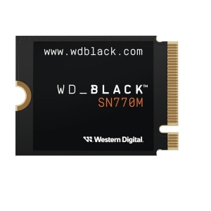 SSD | WESTERN DIGITAL | Black SN770M | 500GB | M.2 | PCIe Gen4 | NVMe | Write speed 4000 MBytes/sec | Read speed 5000 MBytes/sec | 2.38mm | TBW 300 TB | WDS500G3X0G