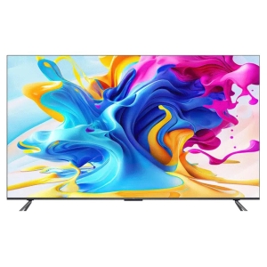 TV Set | TCL | 50" | 4K/Smart | QLED | Wireless LAN | Bluetooth | Google TV | Black | 50C643