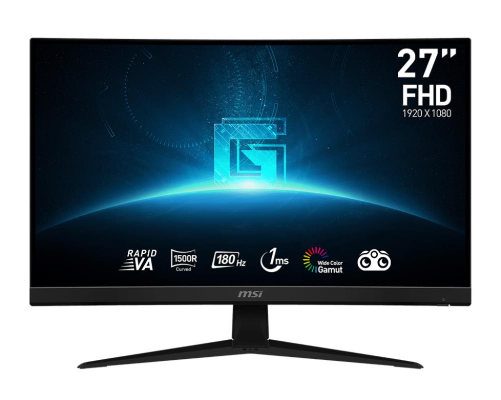 LCD Monitor | MSI | 27" | Curved | Panel VA | 1920x1080 | 16:9 | 180Hz | Matte | 1 ms | Tilt | Colour Black | G27C4E3