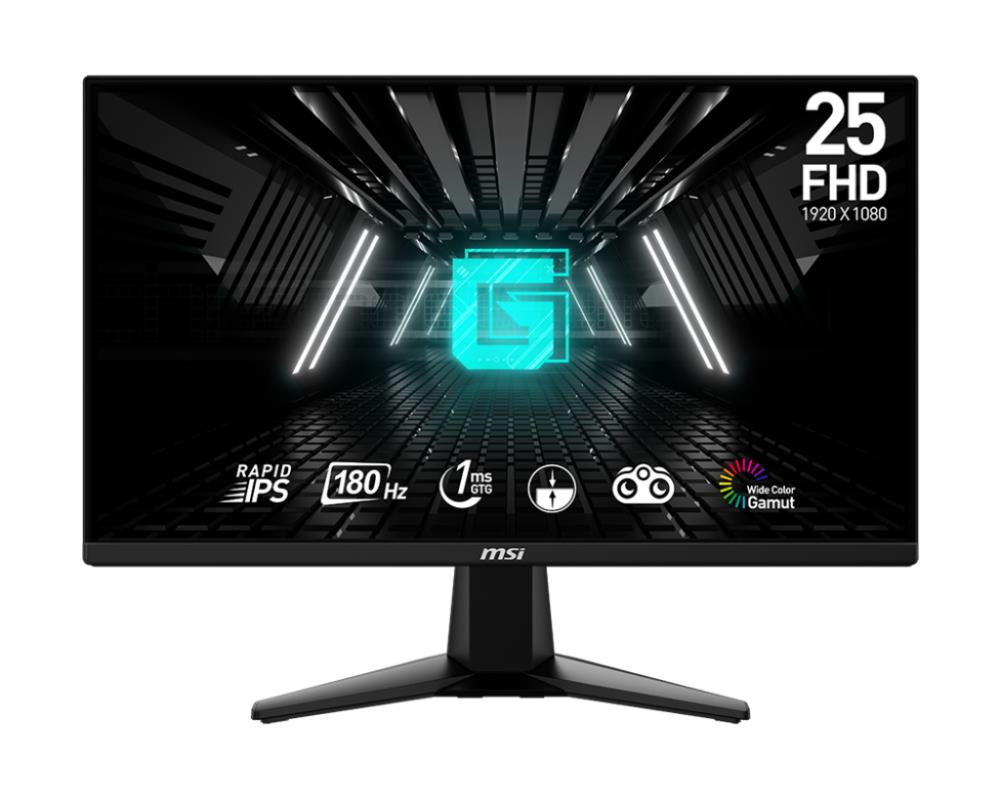 LCD Monitor | MSI | G255F | 24.5" | Gaming | Panel IPS | 1920x1080 | 16:9 | 180 Hz | 1 ms | G255F