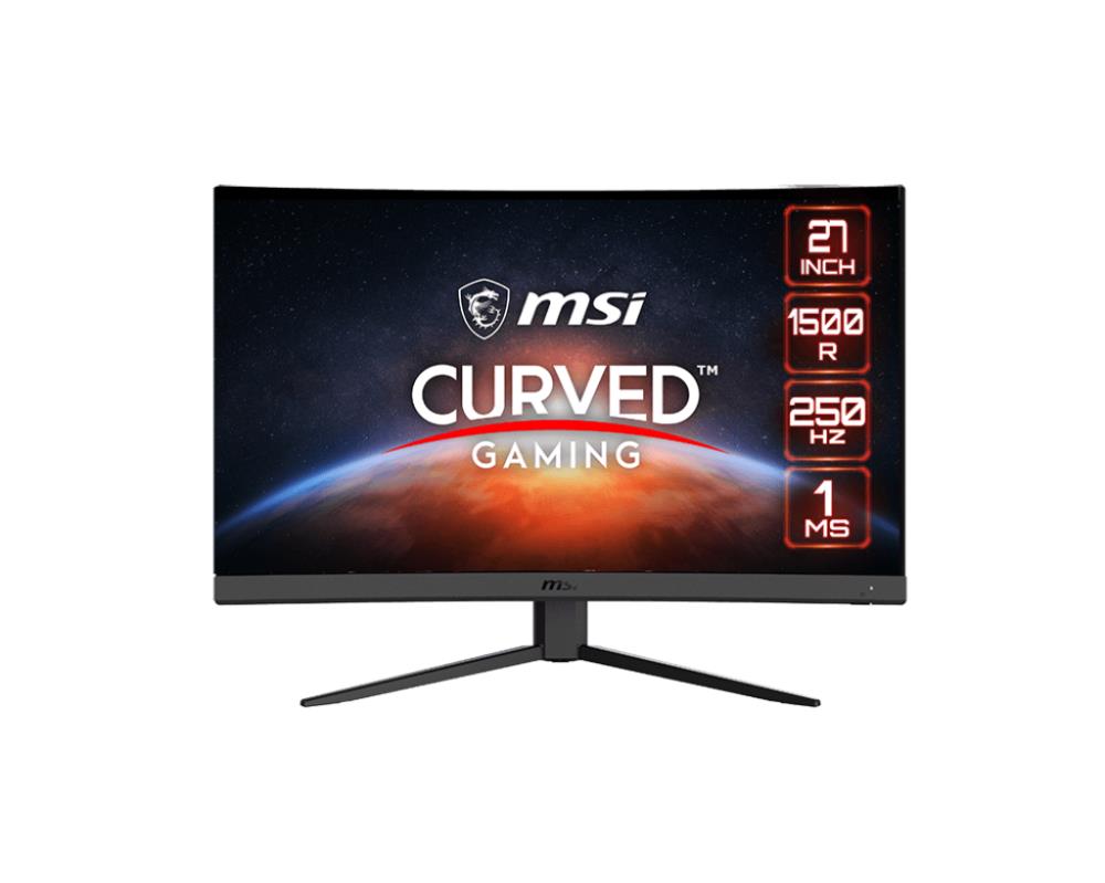 LCD Monitor | MSI | G27C4X | 27" | Gaming/Curved | Panel VA | 1920x1080 | 16:9 | 250 Hz | Matte | 1 ms | Tilt | Colour Black | G27C4X