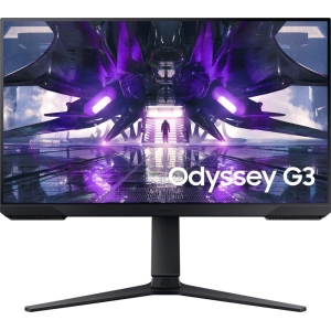 LCD Monitor | SAMSUNG | LS24AG322NUXEN | 24" | Gaming | Panel VA | 1920x1080 | 16:9 | 165 Hz | Matte | 1 ms | Swivel | Pivot | Height adjustable | Tilt | Colour Black | LS24AG322NUXEN