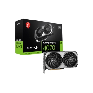 Graphics Card | MSI | NVIDIA GeForce RTX 4070 | 12 GB | GDDR6 | 192 bit | PCIE 4.0 16x | Dual Slot Fansink | 1xHDMI | 3xDisplayPort | RTX4070VEN2XE112GOC