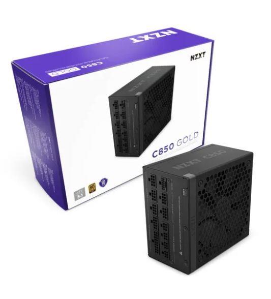 Power Supply | NZXT | 850 Watts | Efficiency 80 PLUS GOLD | MTBF 100000 hours | PA-8G2BB-EU